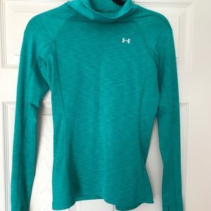 Under Amour Teal Cowl Neck Sweater